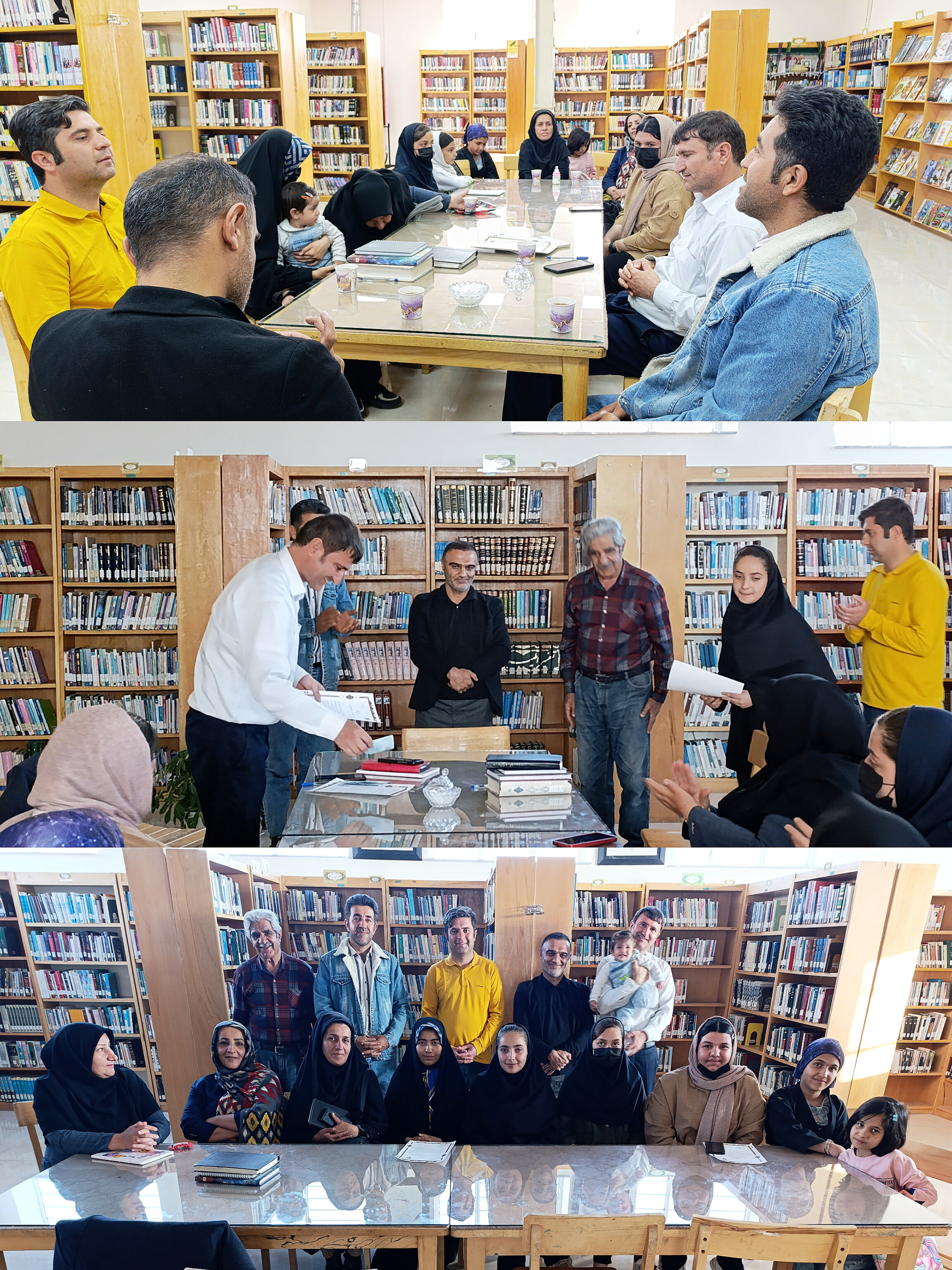 انجمن ادبی کودک و نوجوان مهر داوار ناغان، مدرسه ابتدایی آزادگان