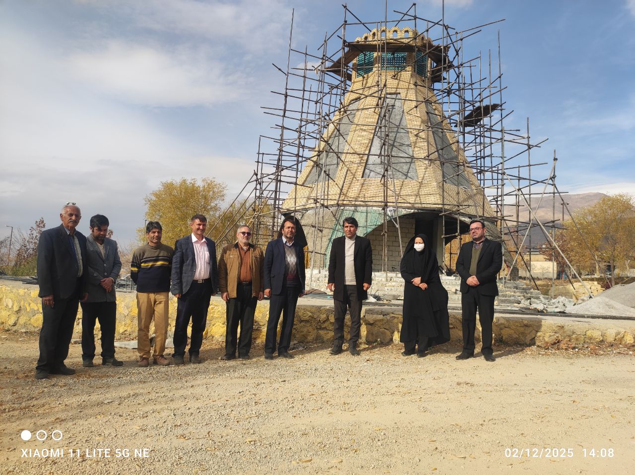 بازدید شهرام فرجی مدیر کل فرهنگ و ارشاد اسلامی استان چهارمحال و بختیاری از ناغان 