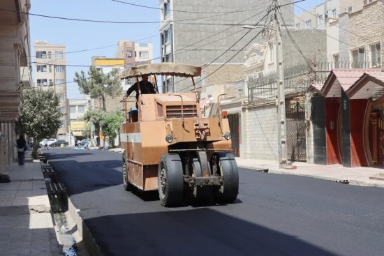 ۸۵ هزار مترمربع از معابر قرچک آسفالت شد ۸۵ هزار مترمربع از معابر قرچک آسفالت شد