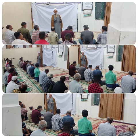 عرض ارادت بچه مسجدی‌های هرمزگان به ساحت ابن‌الرضا(ع)