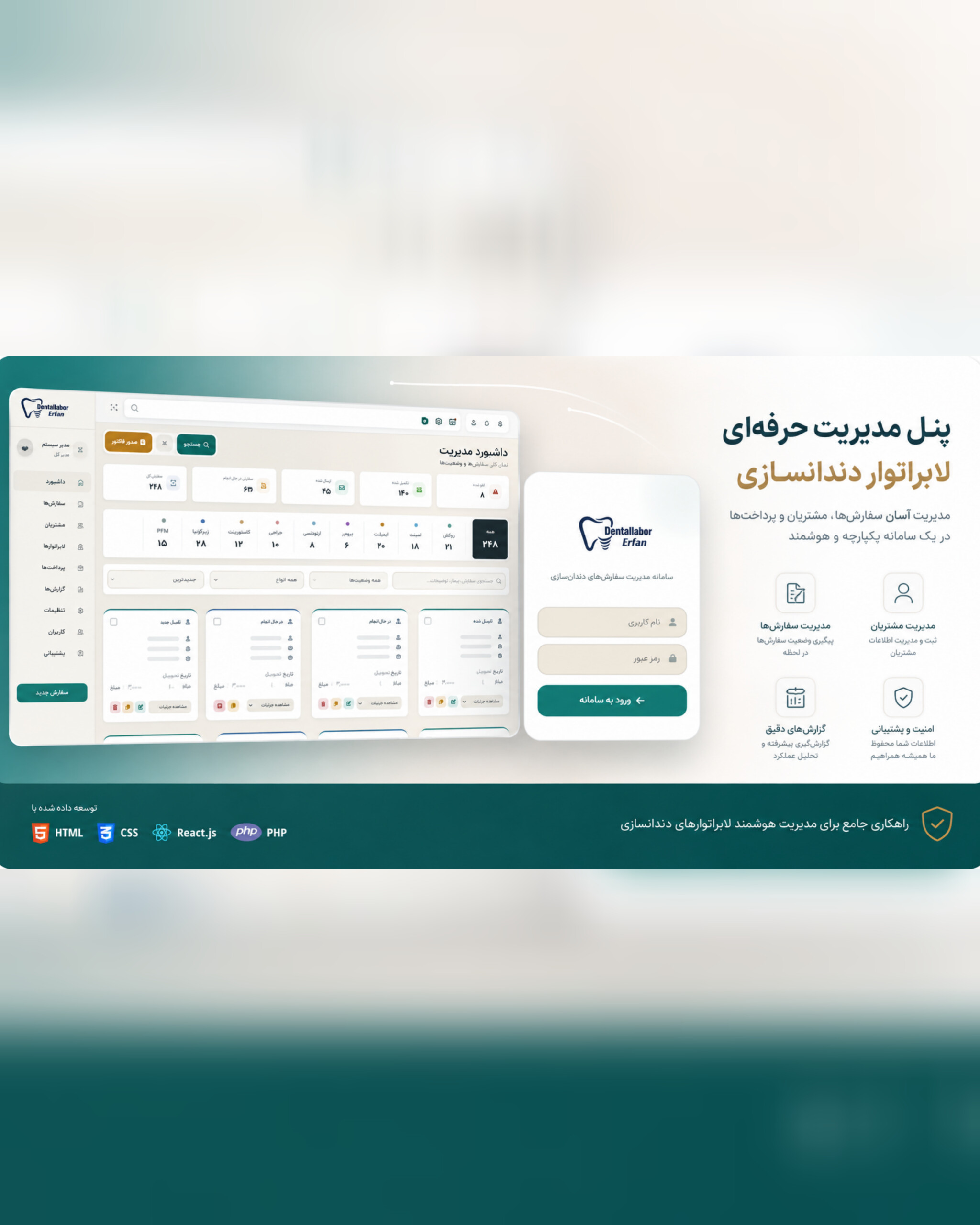 پنل مدیریتی