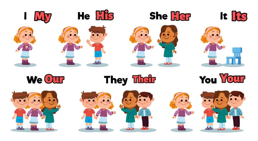 چگونه با صفات و ضمایر ملکی انگلیسی را روان صحبت کنیم؟