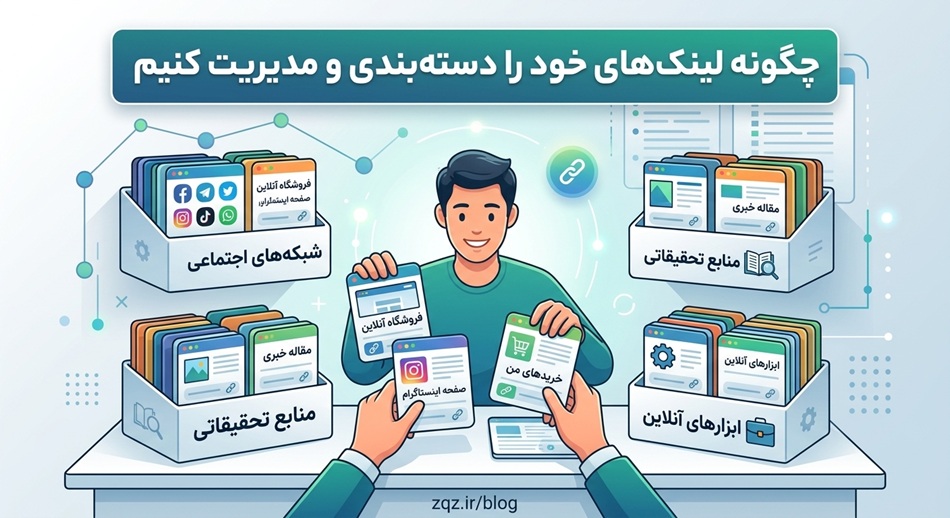 چگونه لینک‌های خود را دسته‌بندی و مدیریت کنیم؟ راهنمای مدیریت حرفه‌ای لینک‌ها