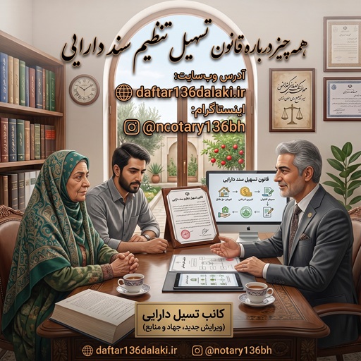 قانون تسهیل تنظیم سند دارایی