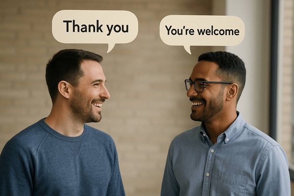 انواع “خواهش می‌کنم” به انگلیسی