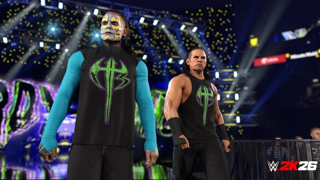فصل چهارم «رینگساید پس» بازی WWE 2K26 با اضافه شدن چهار ابرستاره از جمله هاردی بویز منتشر شد